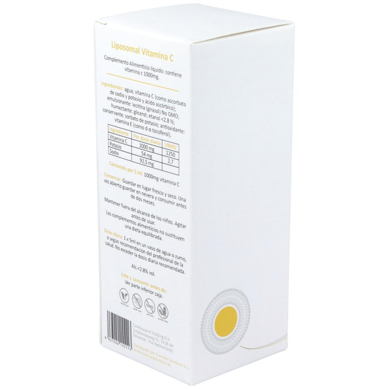 Liposomal Vitamina C 250ml - Curesupport