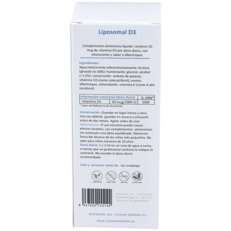 Liposomal D3 60Ml.