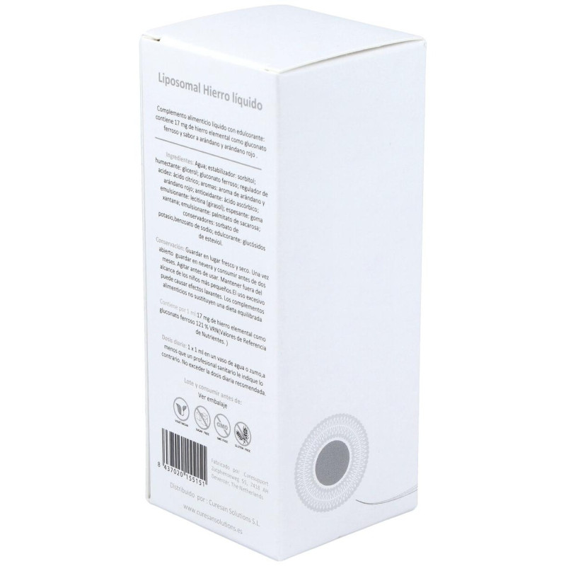 Liposomal Hierro 60ml - Curesupport