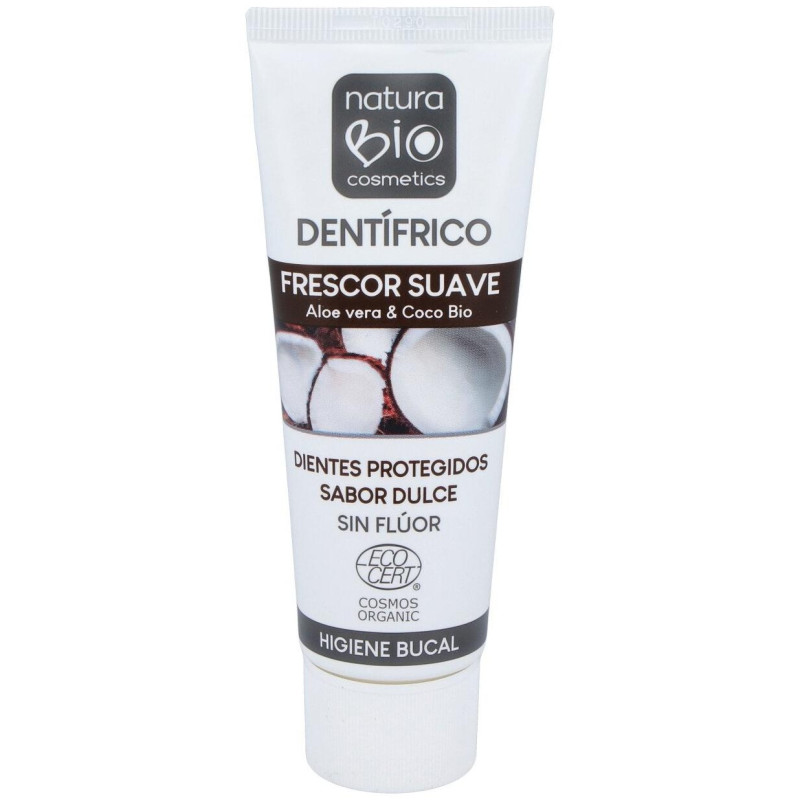 Dentifrico Frescor Suave 75ml - Naturabio Cosmetics