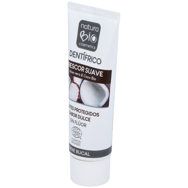 Dentifrico Frescor Suave 75ml - Naturabio Cosmetics