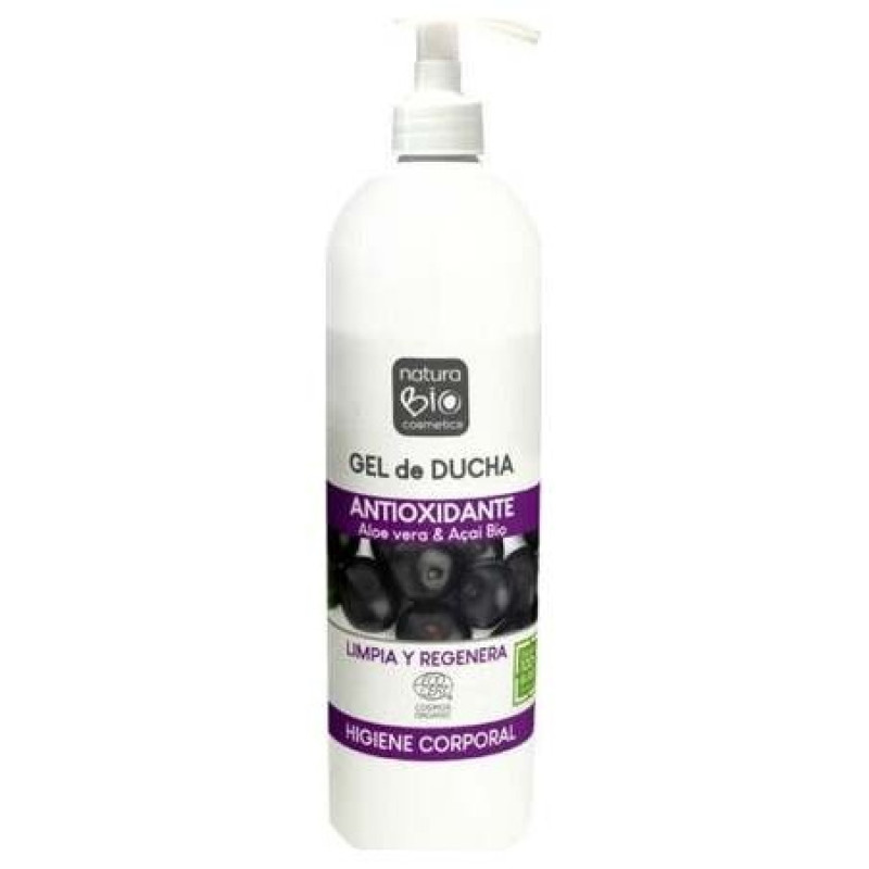 Gel Ducha Antioxidante Aloe Açai 740ml - Naturabio Cosmetics
