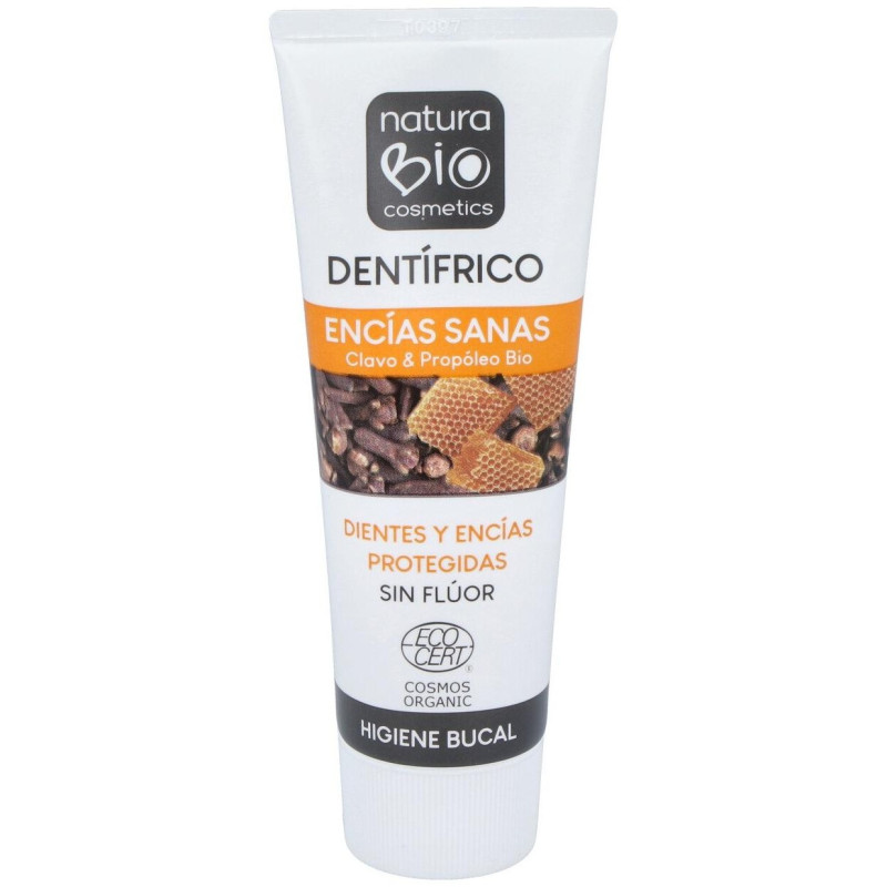 Dentifrico Encias Sanas Propoleo - Clavo 75ml. Bio - Naturabio Cosmetics