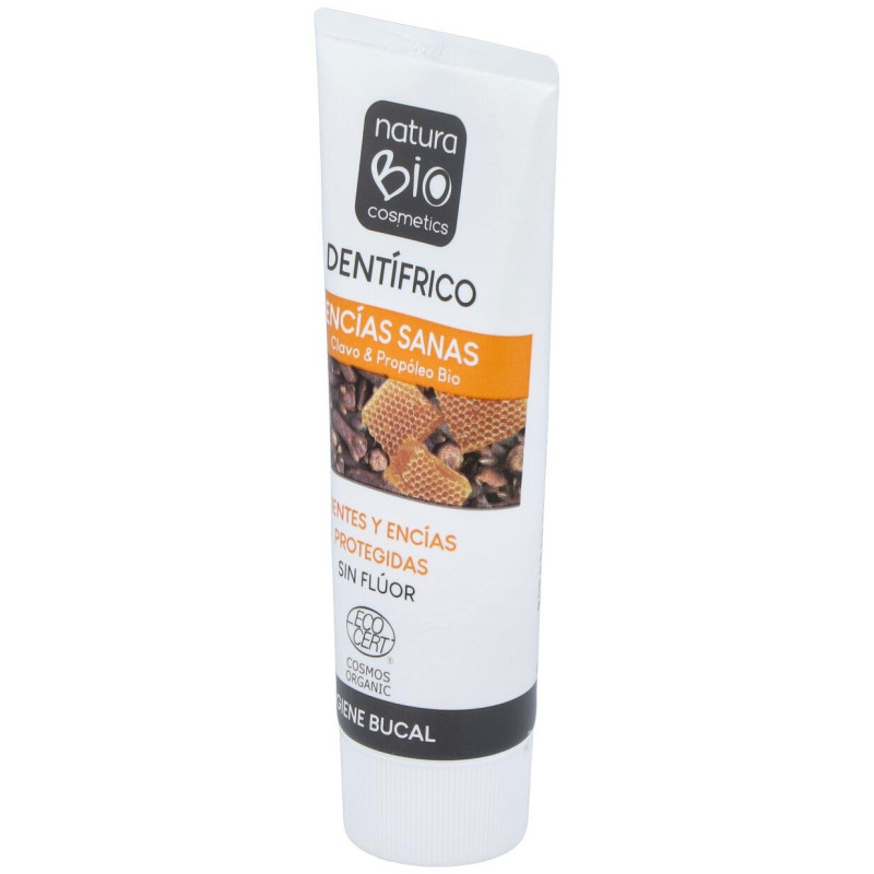 Dentifrico Encias Sanas Propoleo - Clavo 75ml. Bio - Naturabio Cosmetics