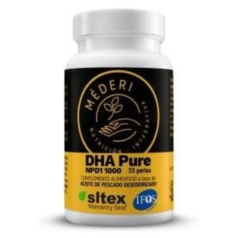 Méderi Dha Pure Npd1 1000 33 Perlas - Mederi Nutricion Integrativa