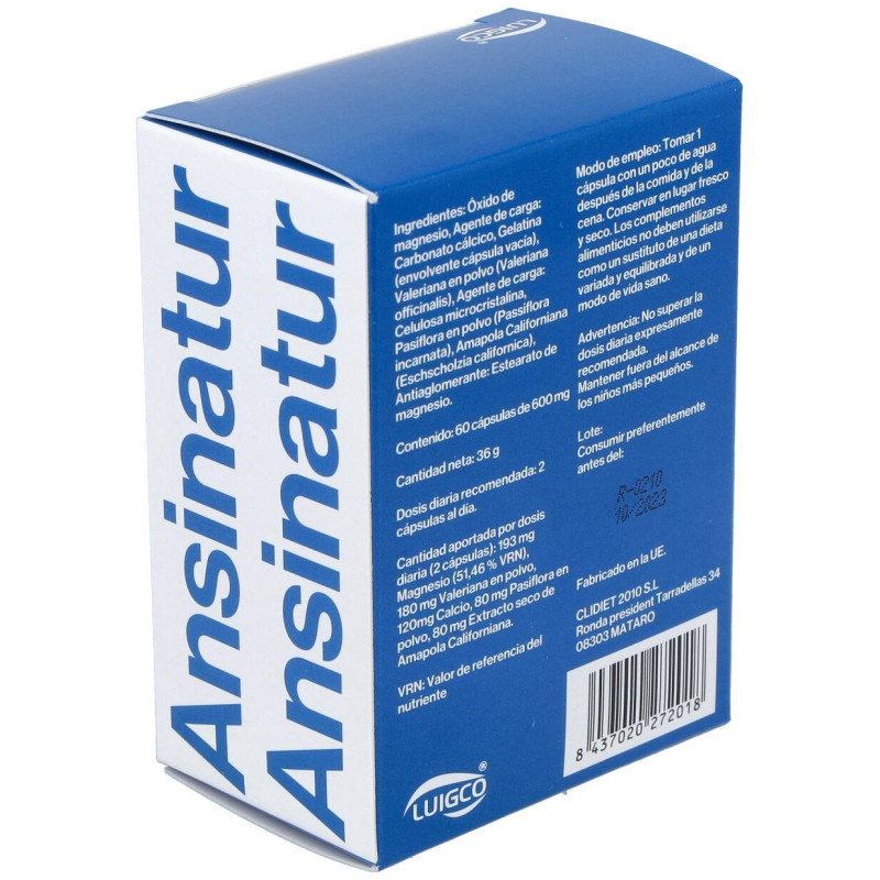 Ansinatur 60caps - Luigco