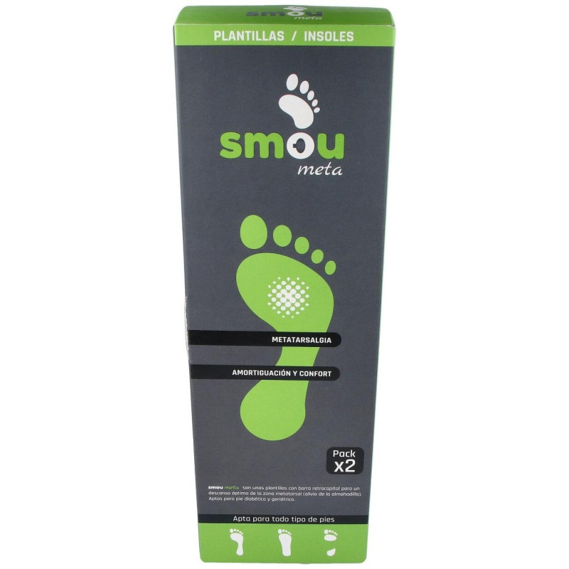 Smou Meta Metatarsalgia Amortiguación Y Confort Talla 43-44 1 Par