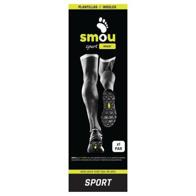 Smou Sport Resist Plantilla Talla 39/40 1 Par