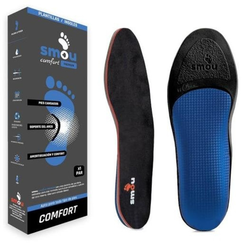 Smou Comfort Premium Plantilla Talla 37/38 1 Par
