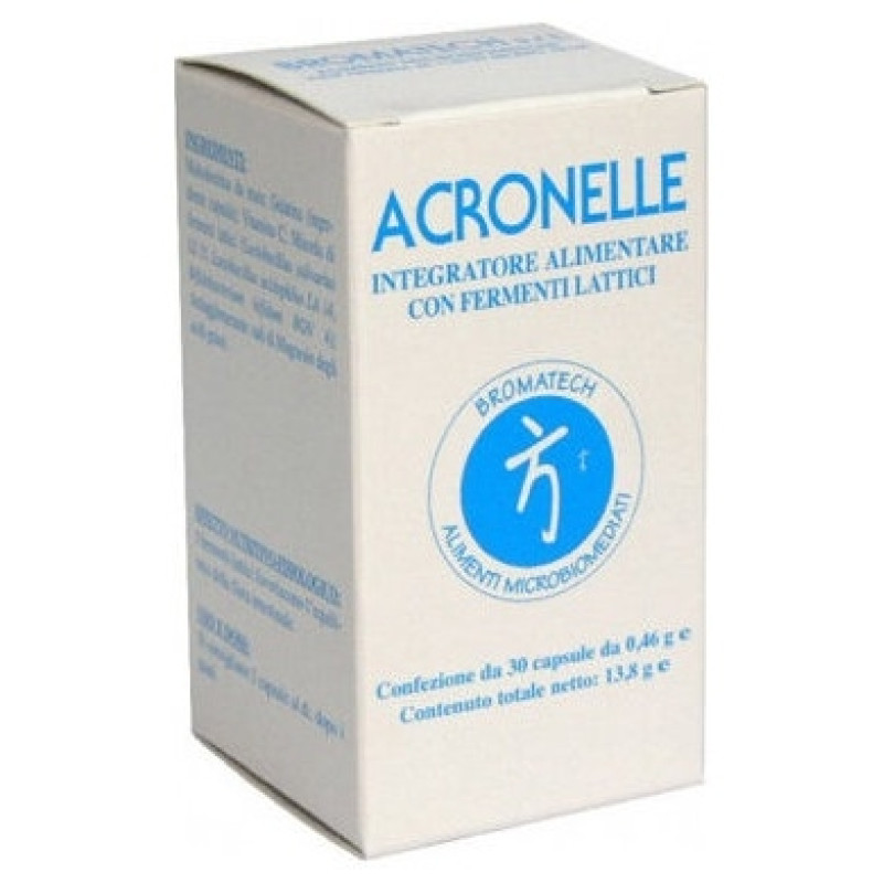 Acronelle Integratore Alimentare con Fermenti Lattici 30caps - Bromatech