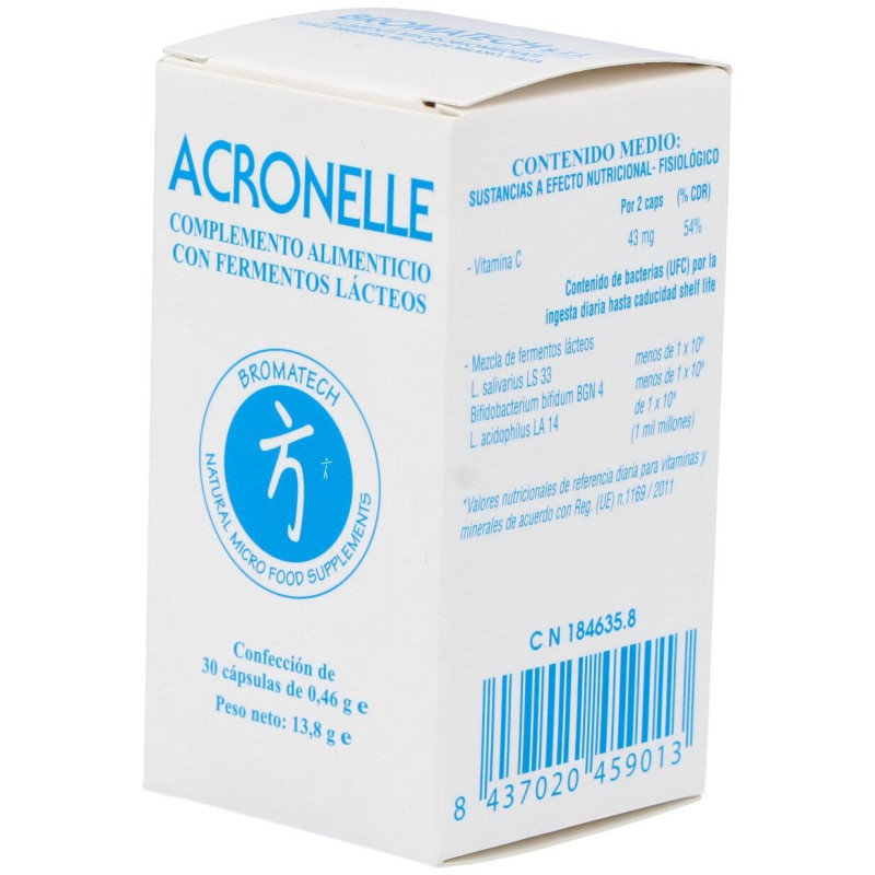 Acronelle Integratore Alimentare con Fermenti Lattici 30caps - Bromatech
