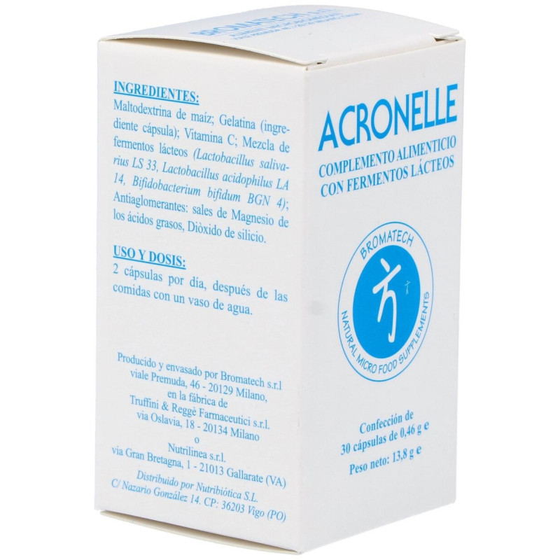 Acronelle Integratore Alimentare con Fermenti Lattici 30caps - Bromatech