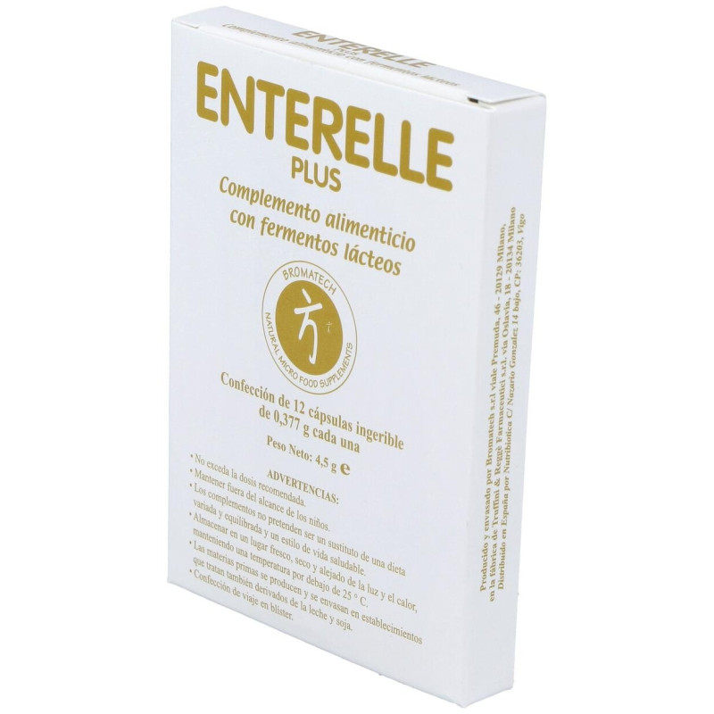 Enterelle Plus, 12 Cápsulas - Bromatech