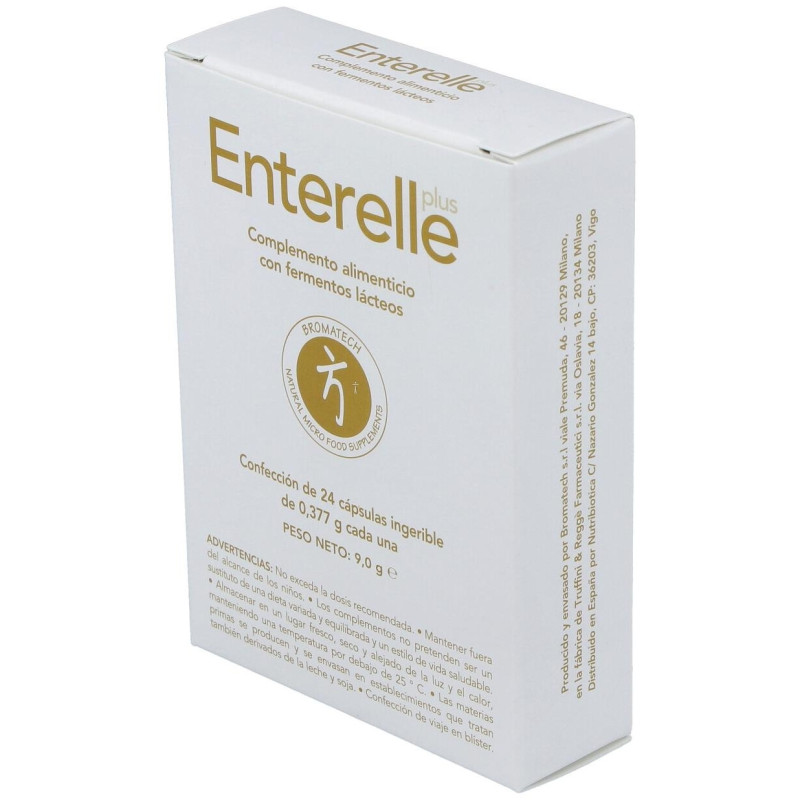 Complemento Alimenticio Enterelle Plus 24 Caps - Bromatech