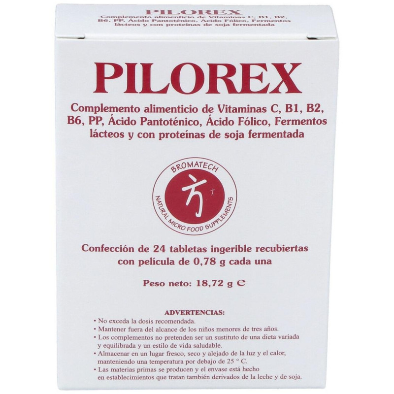 Pilorex 24 Tabletas - Bromatech