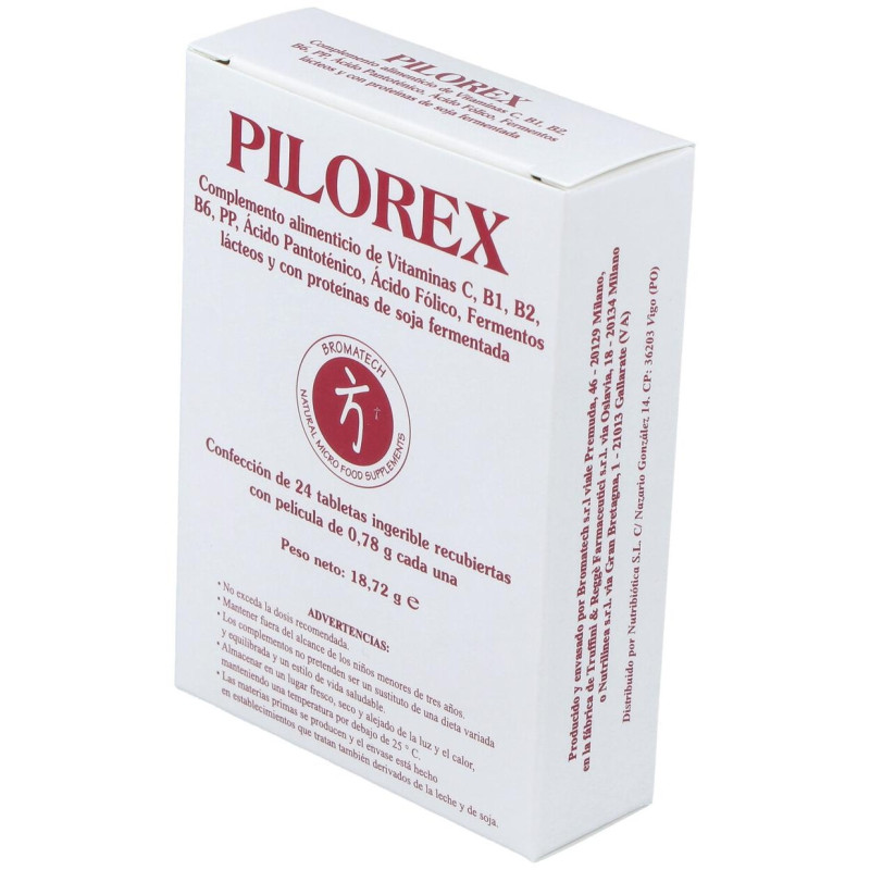 Pilorex 24 Tabletas - Bromatech
