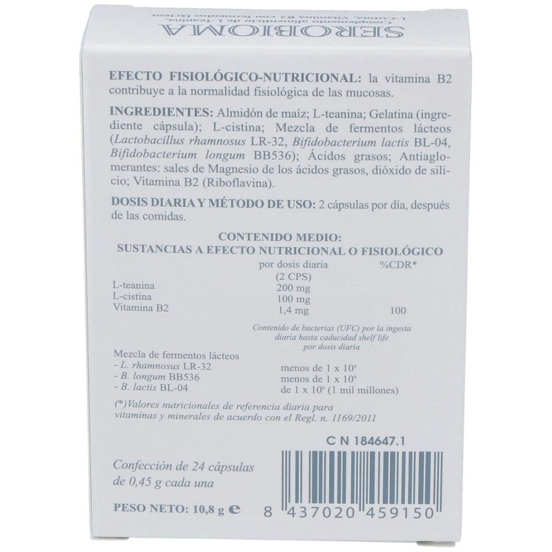 Serobioma con Probióticos y Prebióticos en Cápsulas - Bromatech