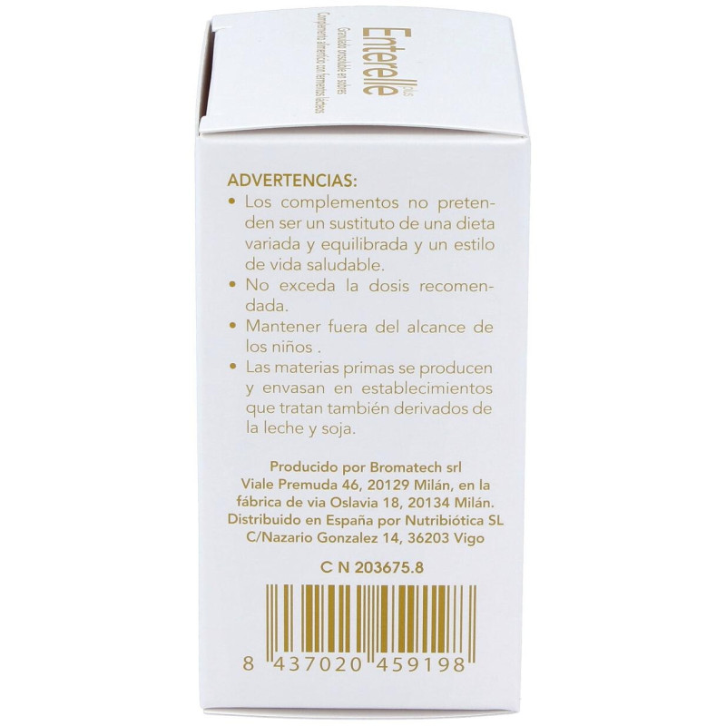 Enterelle Plus Suplemento Probiótico 24 Sobres - Bromatech