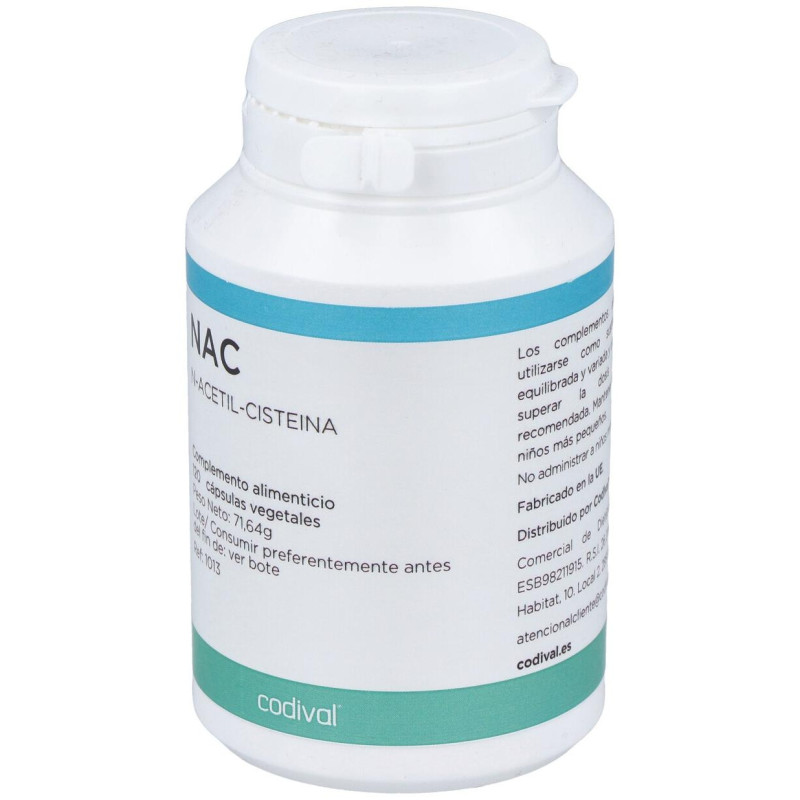 Codival Nac N-Acetilcisteína 120Caps