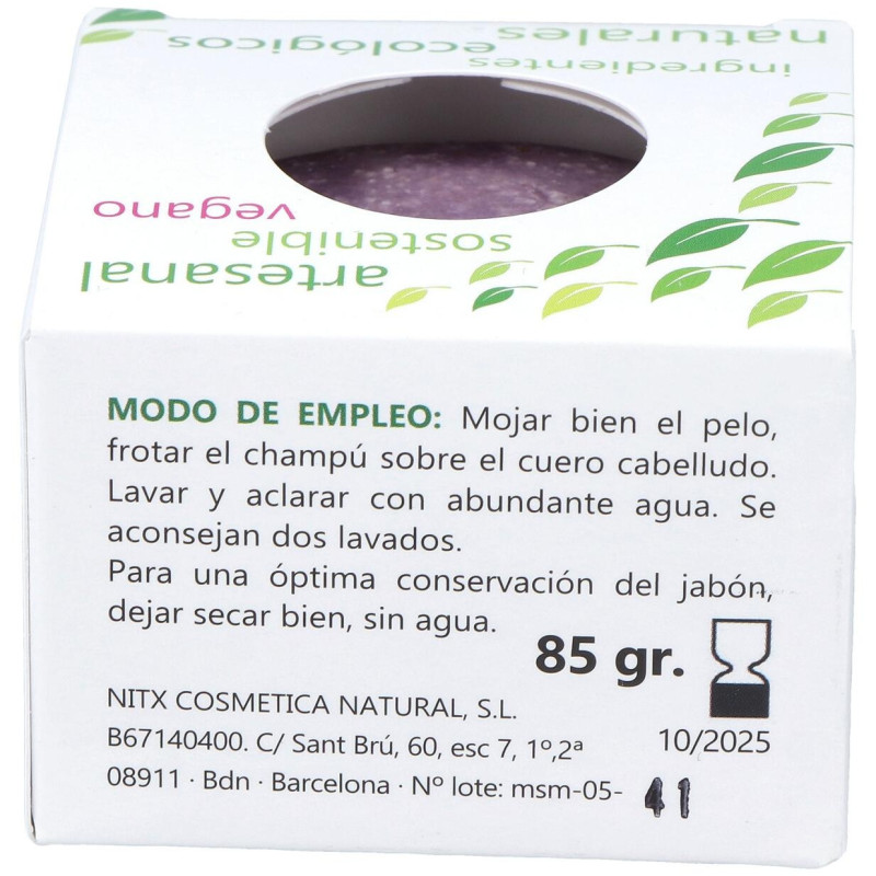 Nitx Champu Solido Rizos 85G
