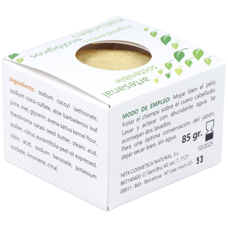 Nitx Champú Sólido Regenerador 85G