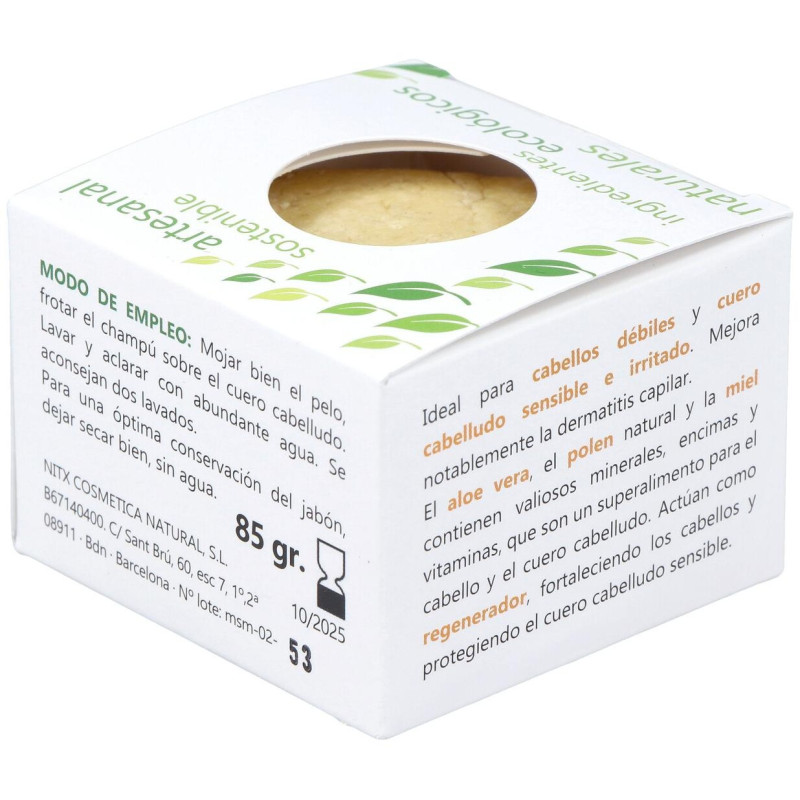 Nitx Champú Sólido Regenerador 85G
