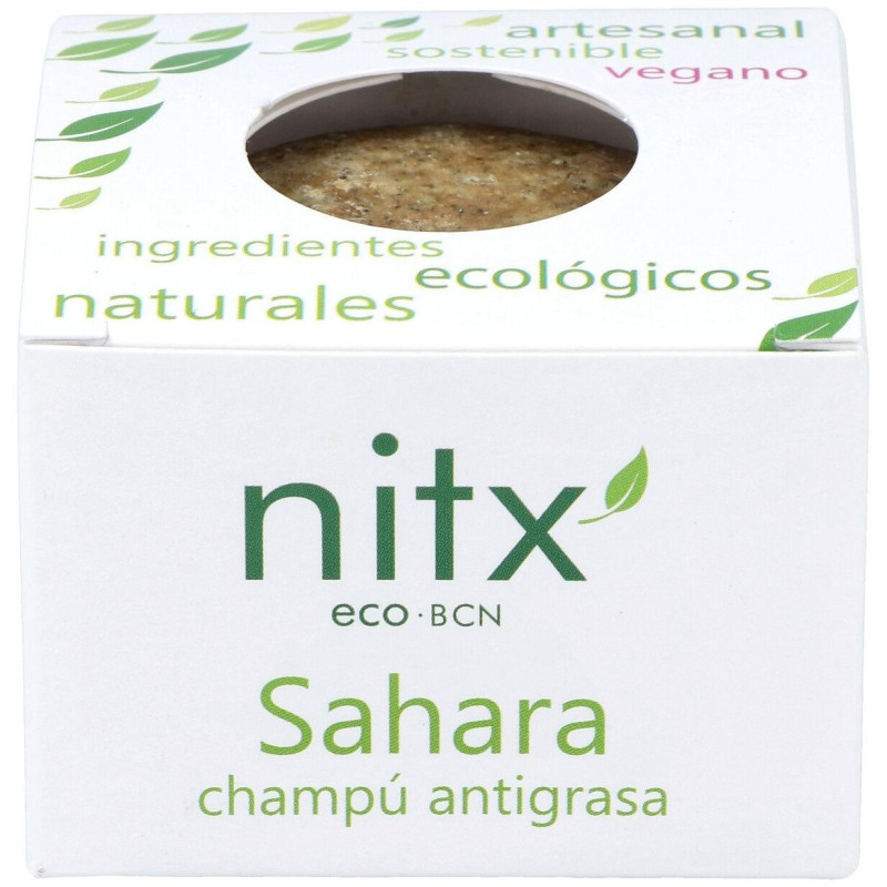 Sahara Antigras Champú Solido 85g - Nitx