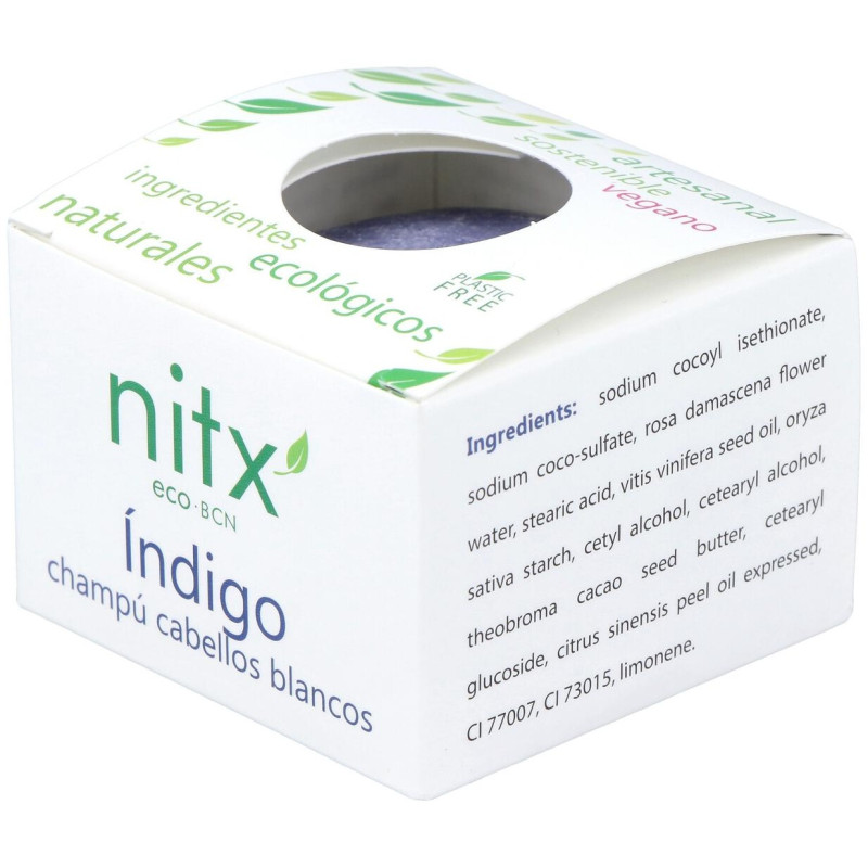 Nitx Champú Sólido Cabellos Blancos 85G