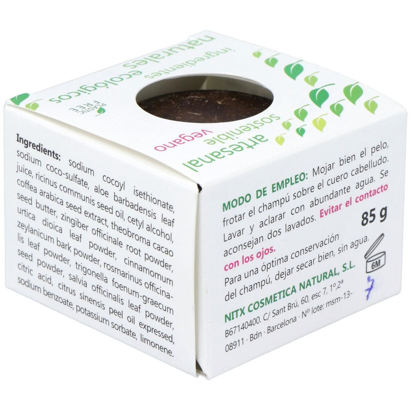 Champú Solido Estimulante Anticaida 85gr - Nitx