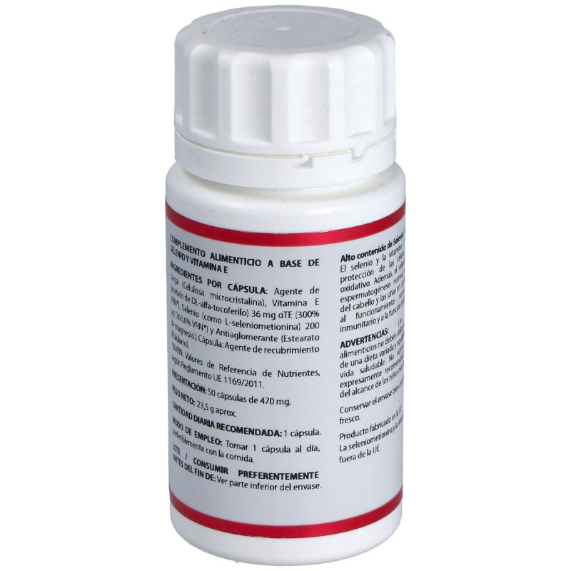 Equisalud Holomega Seleniometionina Con Vitamina E 50Caps