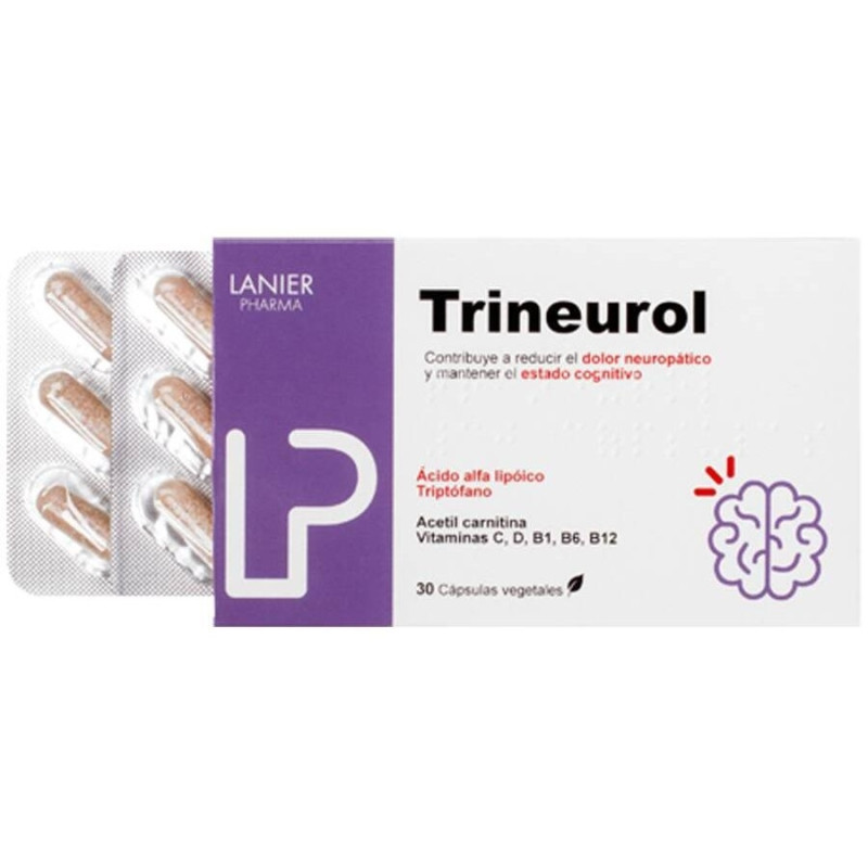 Lanier Pharma Trineurol para la Memoria 30 Cápsulas - Lanier_pharma