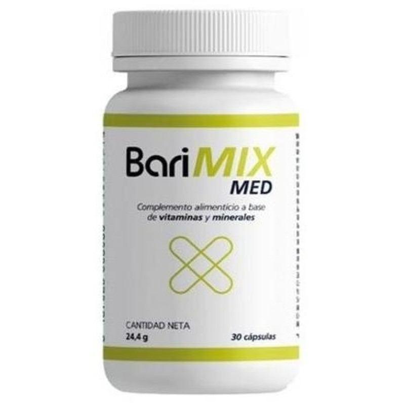 Bariatricline Barimix Med, Vitaminas y Minerales 30 Cápsulas - Bariatric Line