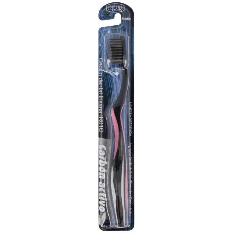 Cepillo de Dientes Carbon Activo (medio) - Irisana