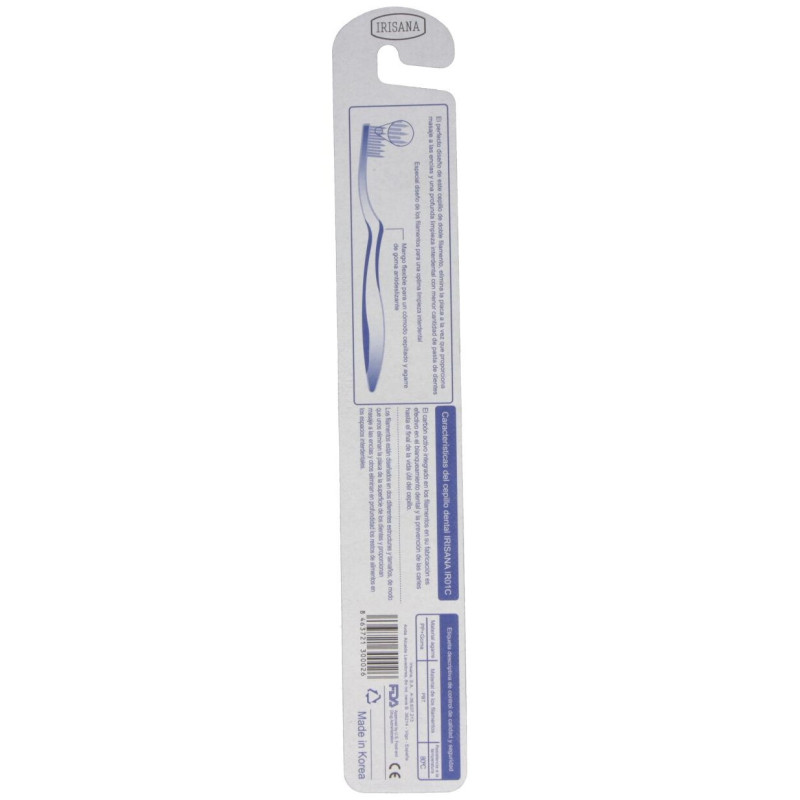 Cepillo de Dientes Carbon Activo (medio) - Irisana