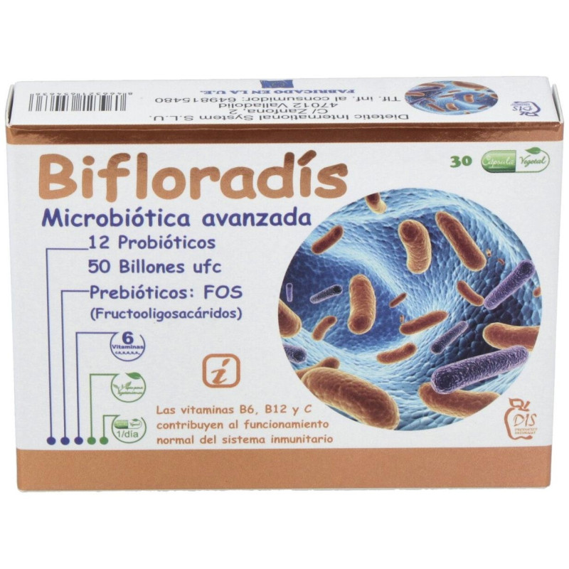 Dis Bifloradis 30caps - Dis Productos Naturales