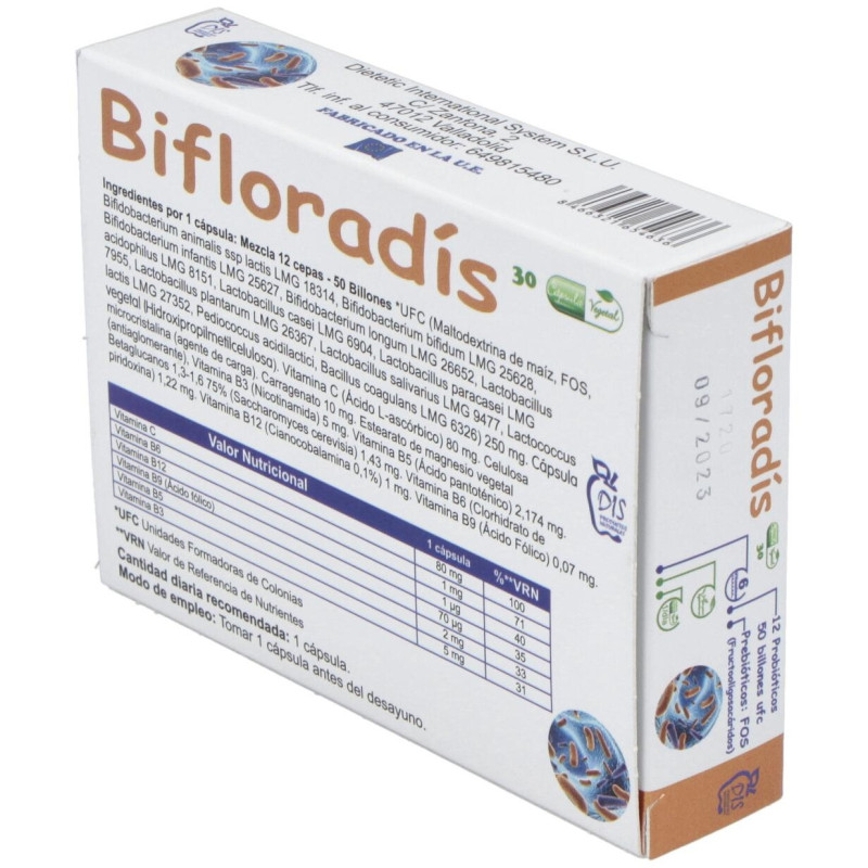 Dis Bifloradis 30caps - Dis Productos Naturales