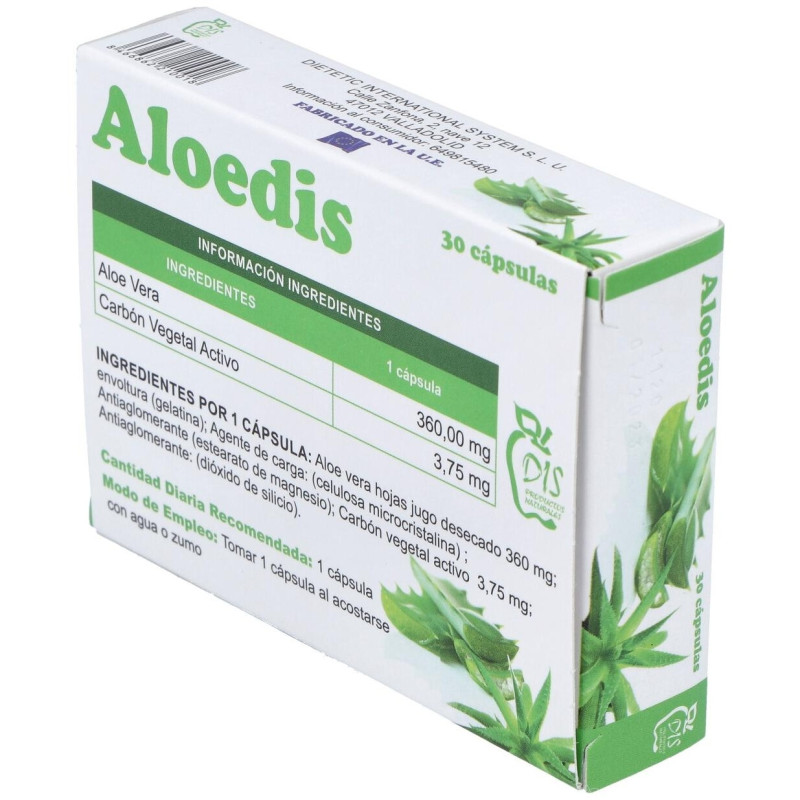 Aloedis (aloe Vera) 30cap - Dis Productos Naturales