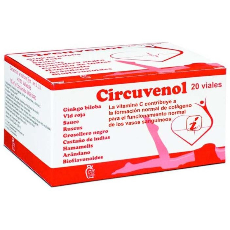 Dis Circuvenol 20x10ml - Dis Productos Naturales