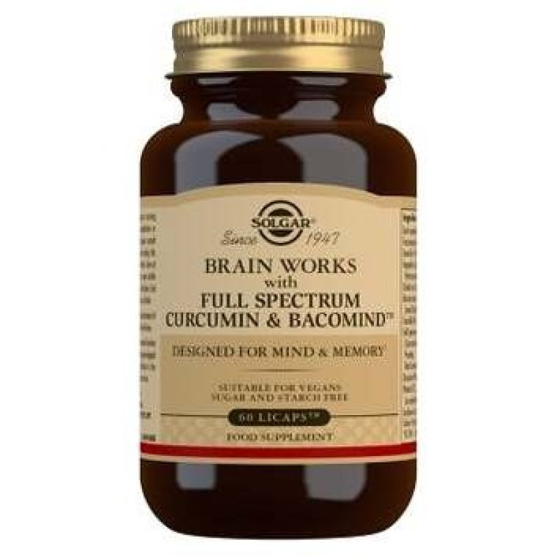 Brain Works 60compr - Solgar
