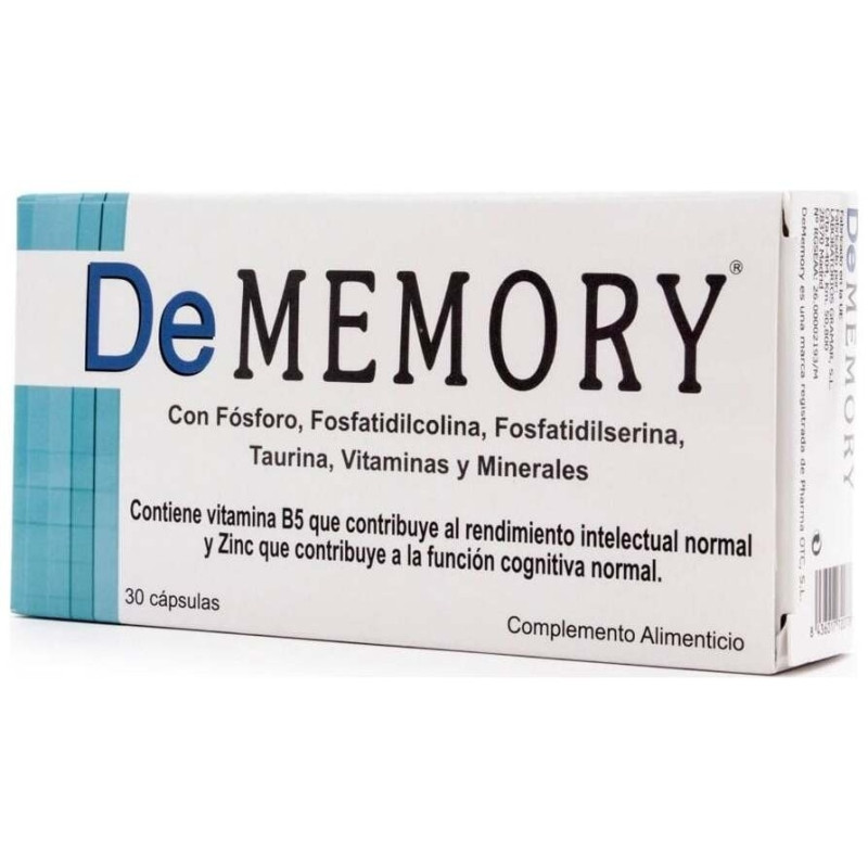 30 Cápsulas - Dememory