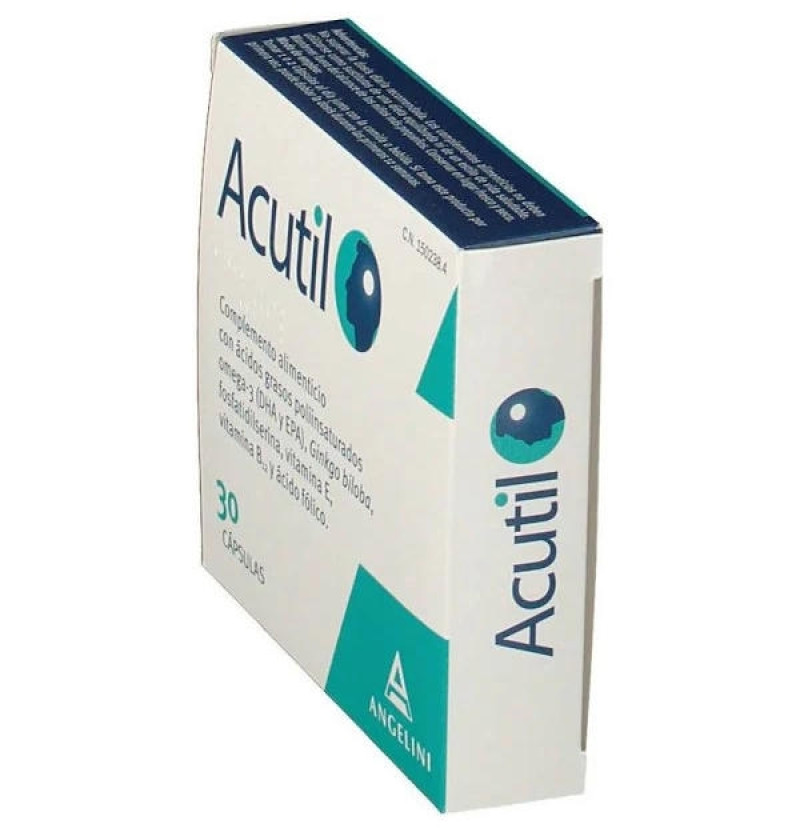 Acutil (30 Cápsulas) - Farmaceutica Angelini S.a