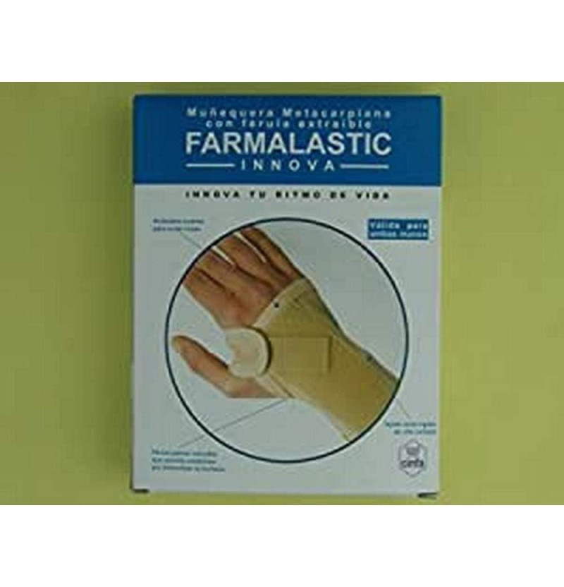 Muñequera Metacarpiana - Farmalastic Innova Ferula (1 Unidad Talla Pequeña) - Cinfa S a