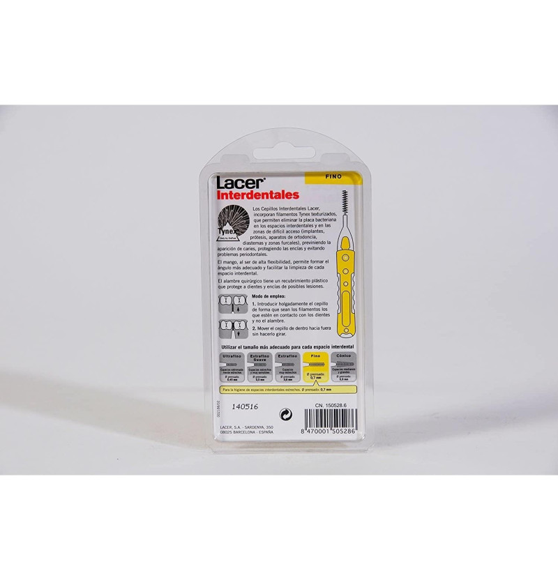 Cepillo Interdental - Lacer (fino) - Lacer Laboratorios Sa