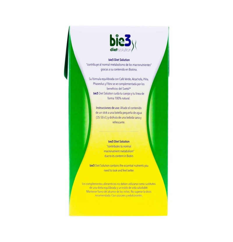 Diet Solution, 24 Sticks Solubles, 4 g - Bio3