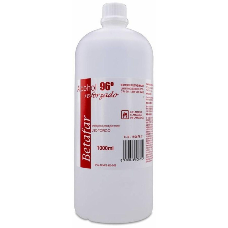 Alcohol 96º, 1 L - Betafar