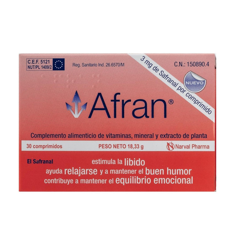 Afran (30 Comprimidos) - Narvalpharma