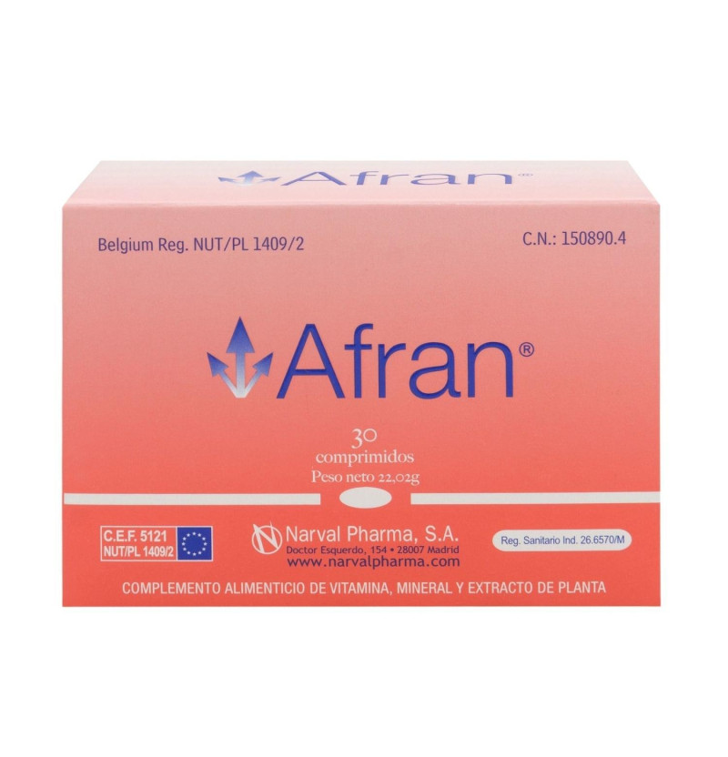 Afran (30 Comprimidos) - Narvalpharma
