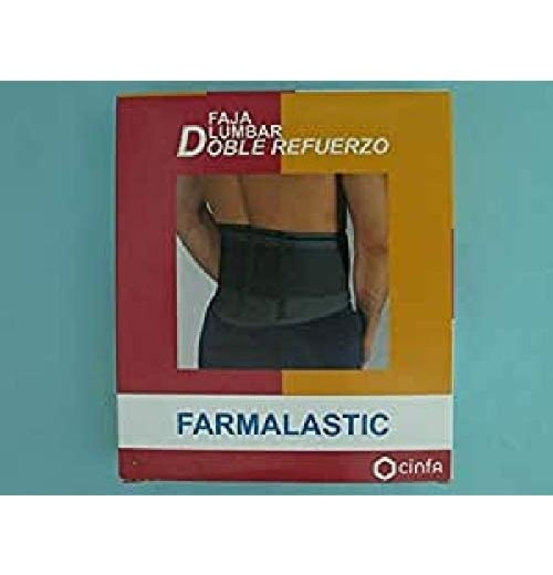 Faja Lumbar - Farmalastic Doble Refuerzo (talla 1) - Cinfa S a