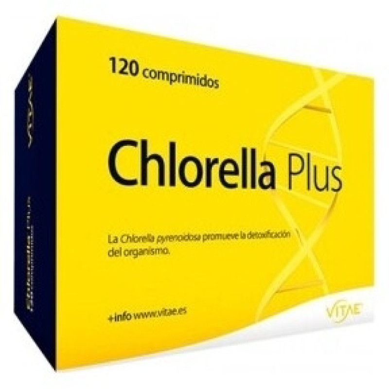 Chlorella Plus 120 Compr 1000mg - Vitae