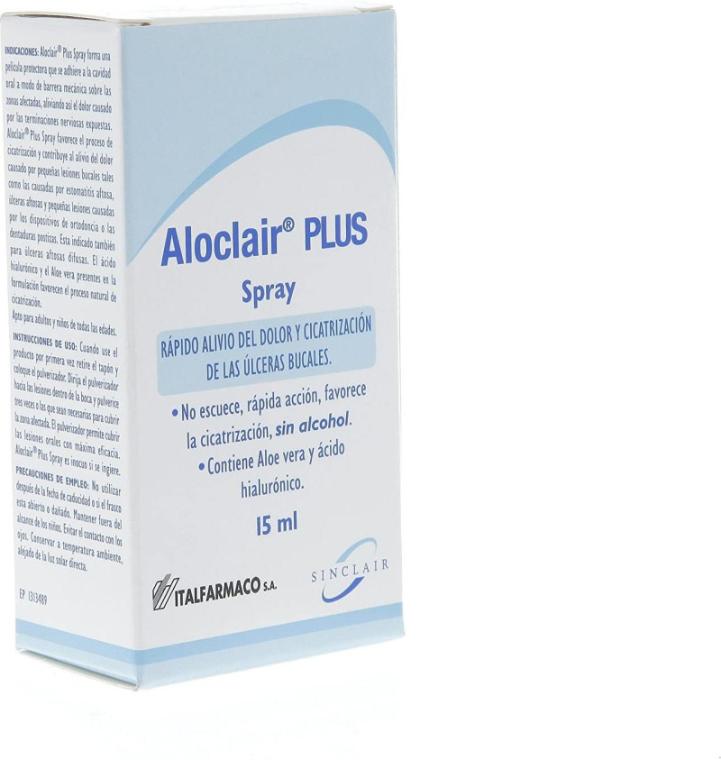 Aloclair Plus Spray (15 ml) - Italfarmaco S a